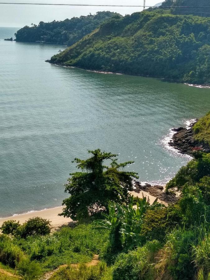 Praia Piscina Bilhar Churrasqueira Villa Sao Sebastiao  Bagian luar foto