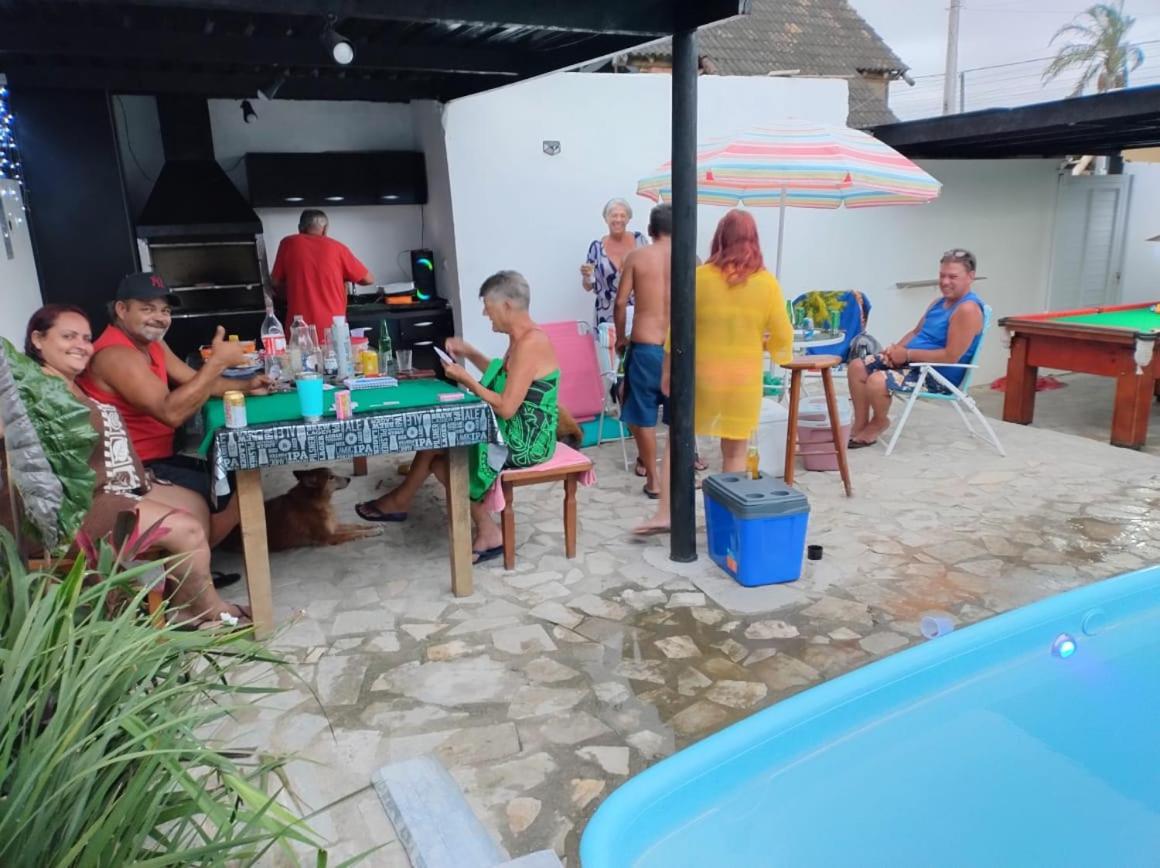 Praia Piscina Bilhar Churrasqueira Villa Sao Sebastiao  Bagian luar foto