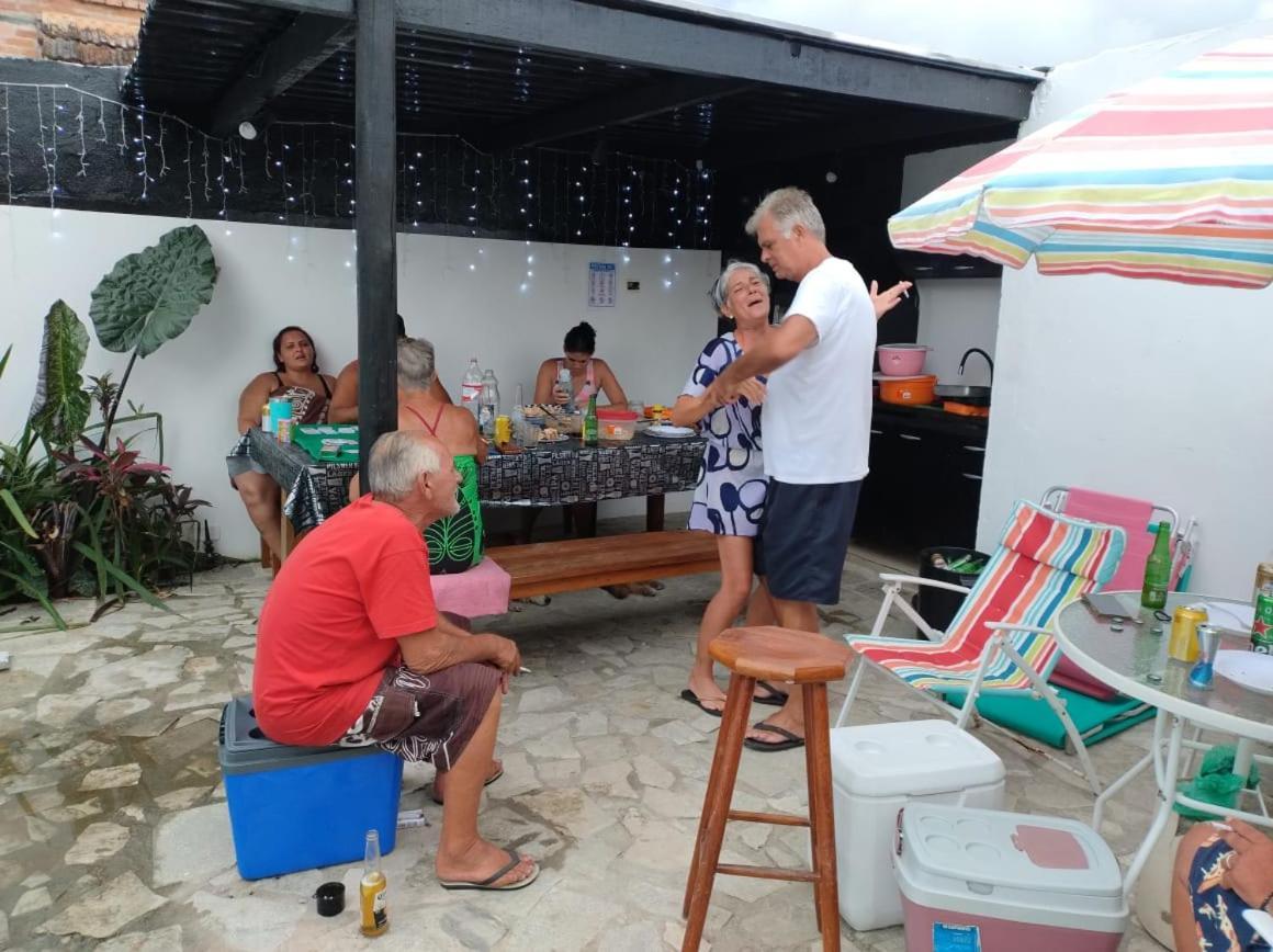 Praia Piscina Bilhar Churrasqueira Villa Sao Sebastiao  Bagian luar foto