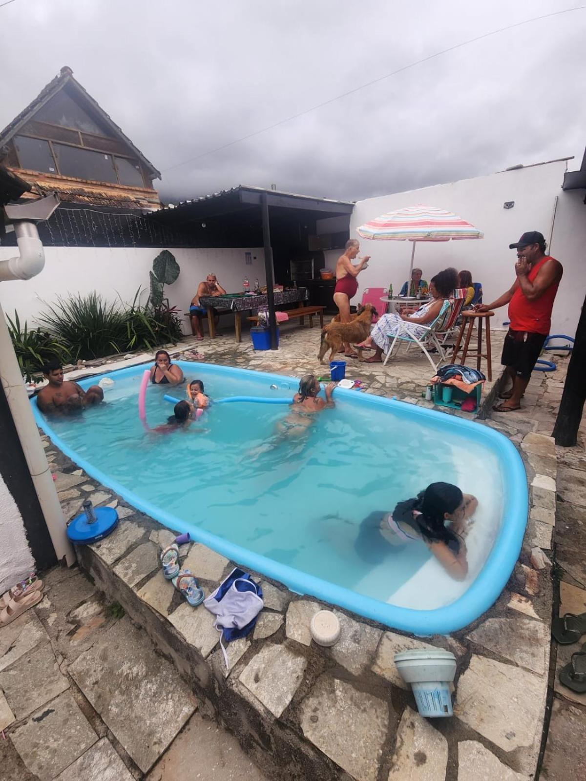 Praia Piscina Bilhar Churrasqueira Villa Sao Sebastiao  Bagian luar foto